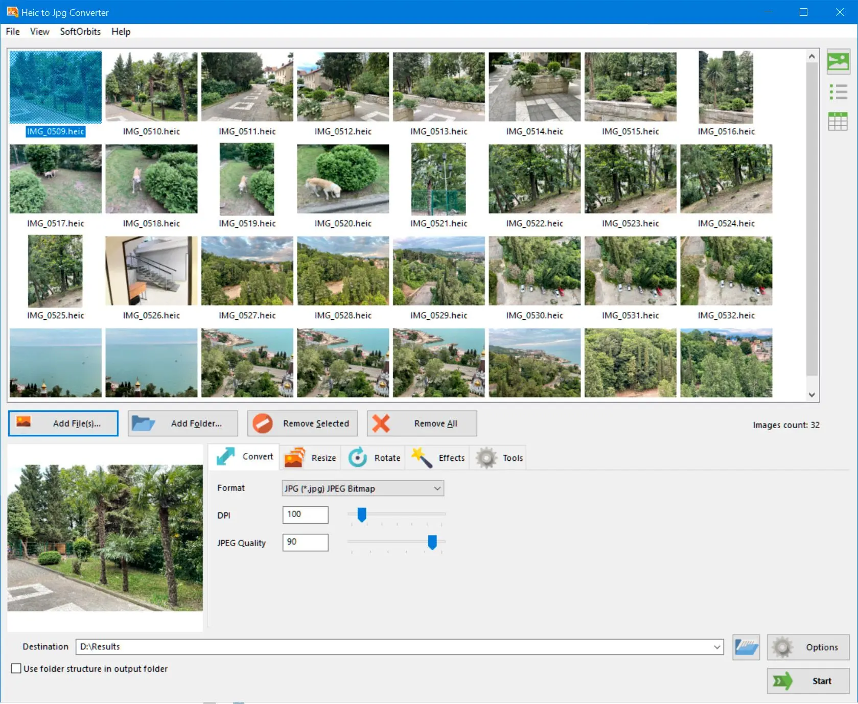 HEIC to JPG Converter 螢幕截圖.