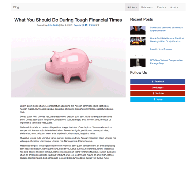 部落格文章中的動態GIF圖片.