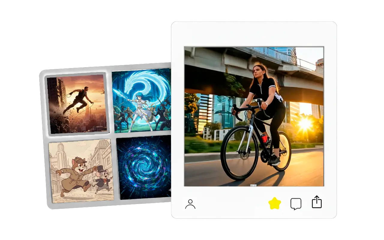 建立任何影片風格.