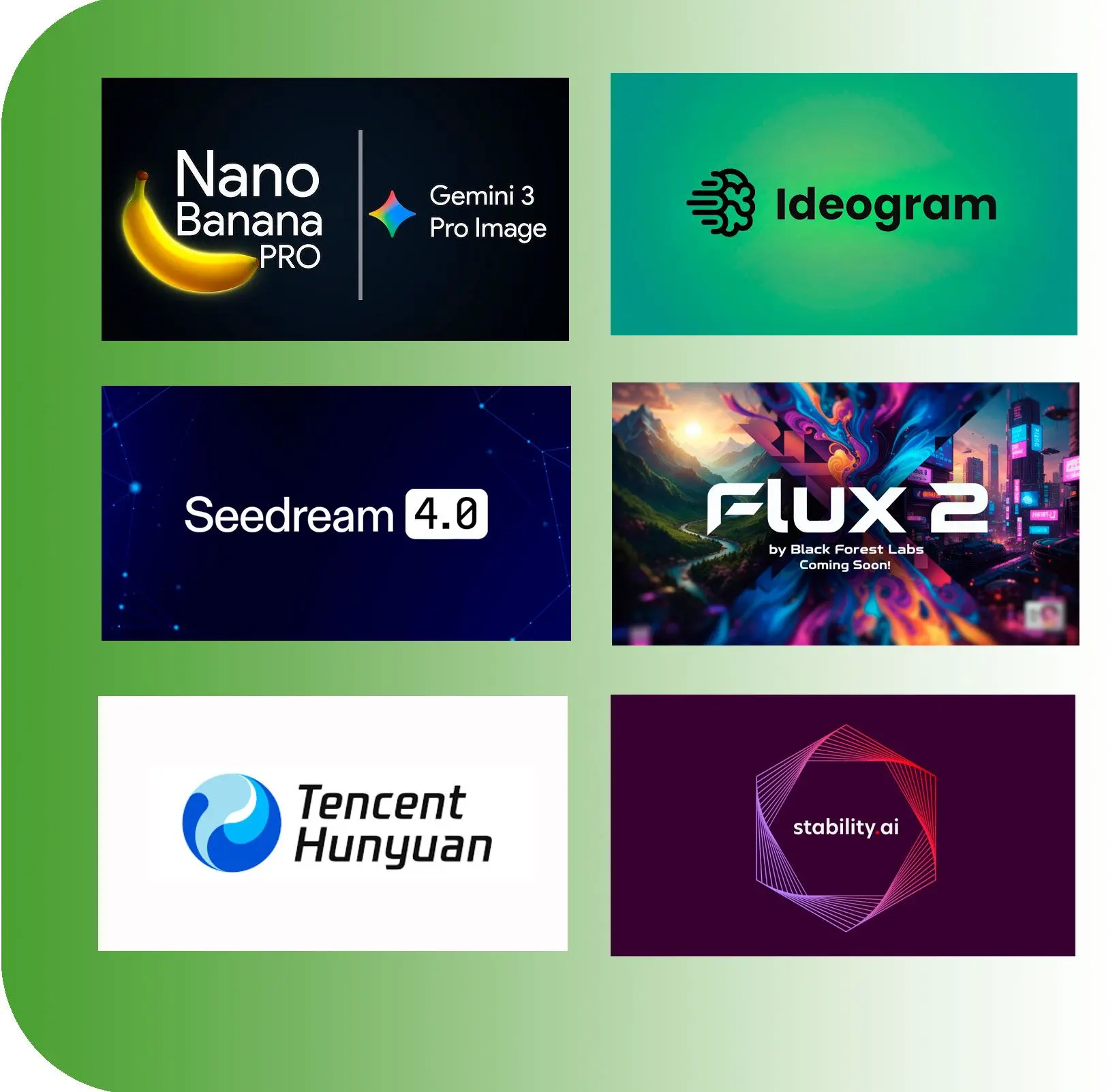 多樣化的模型庫.