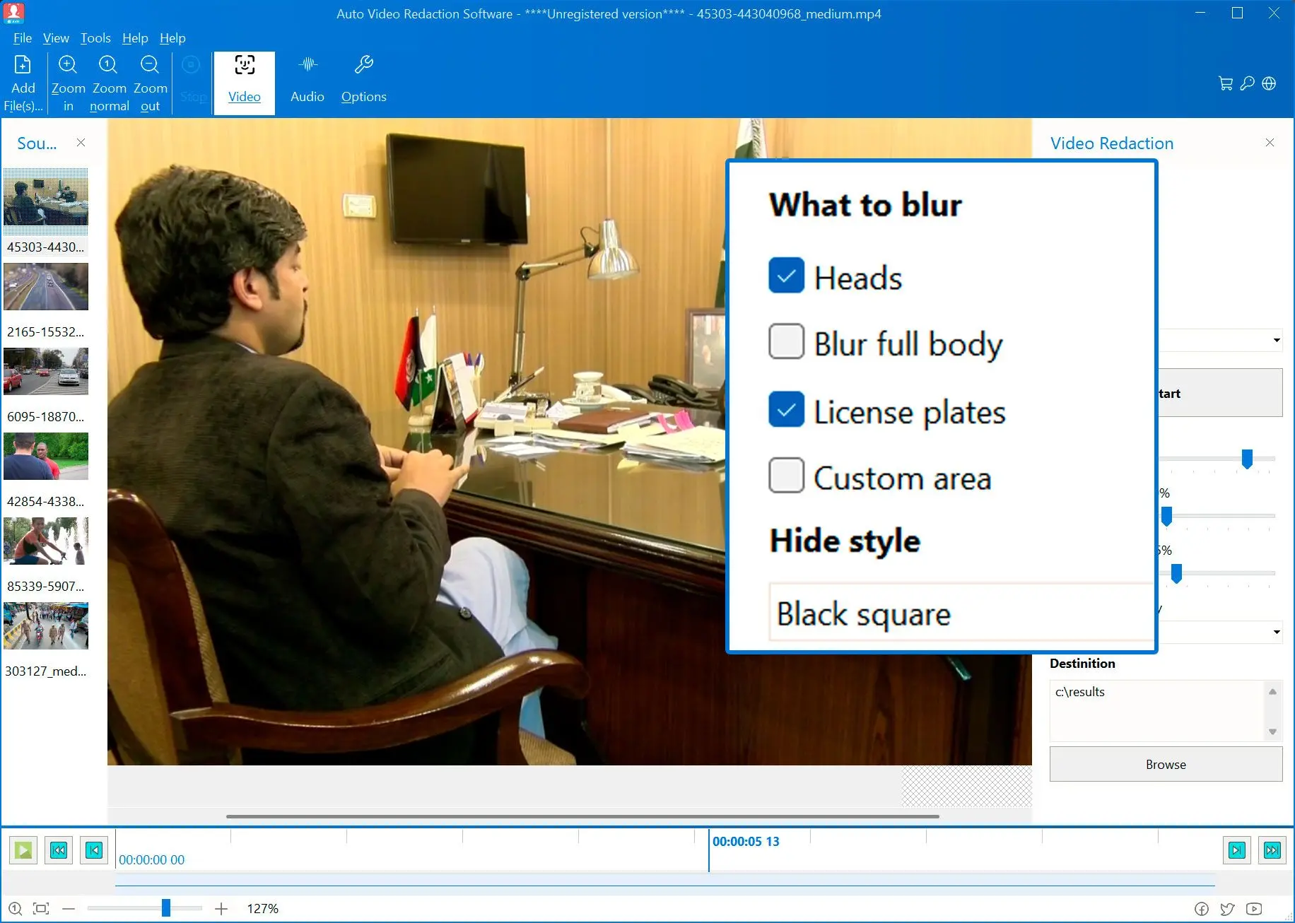 選擇要編輯的內容.