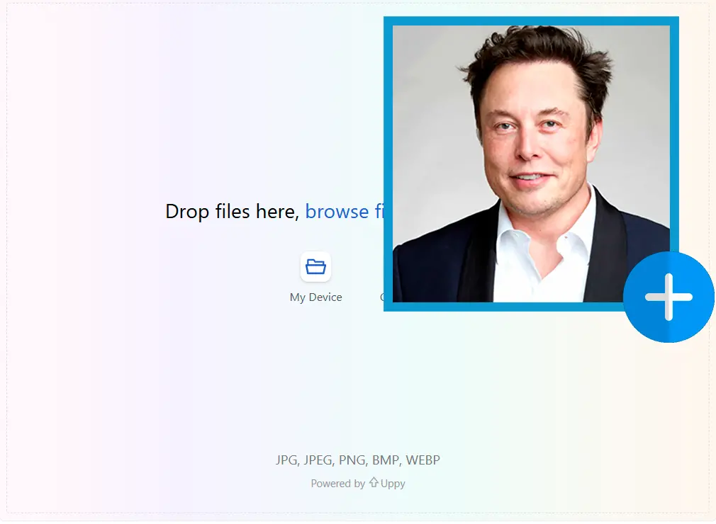 上傳來源圖片.