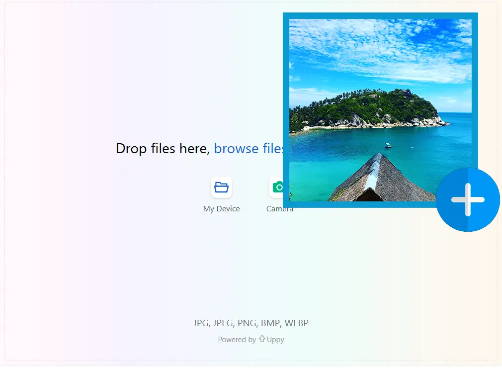 上傳您的低解析度照片.