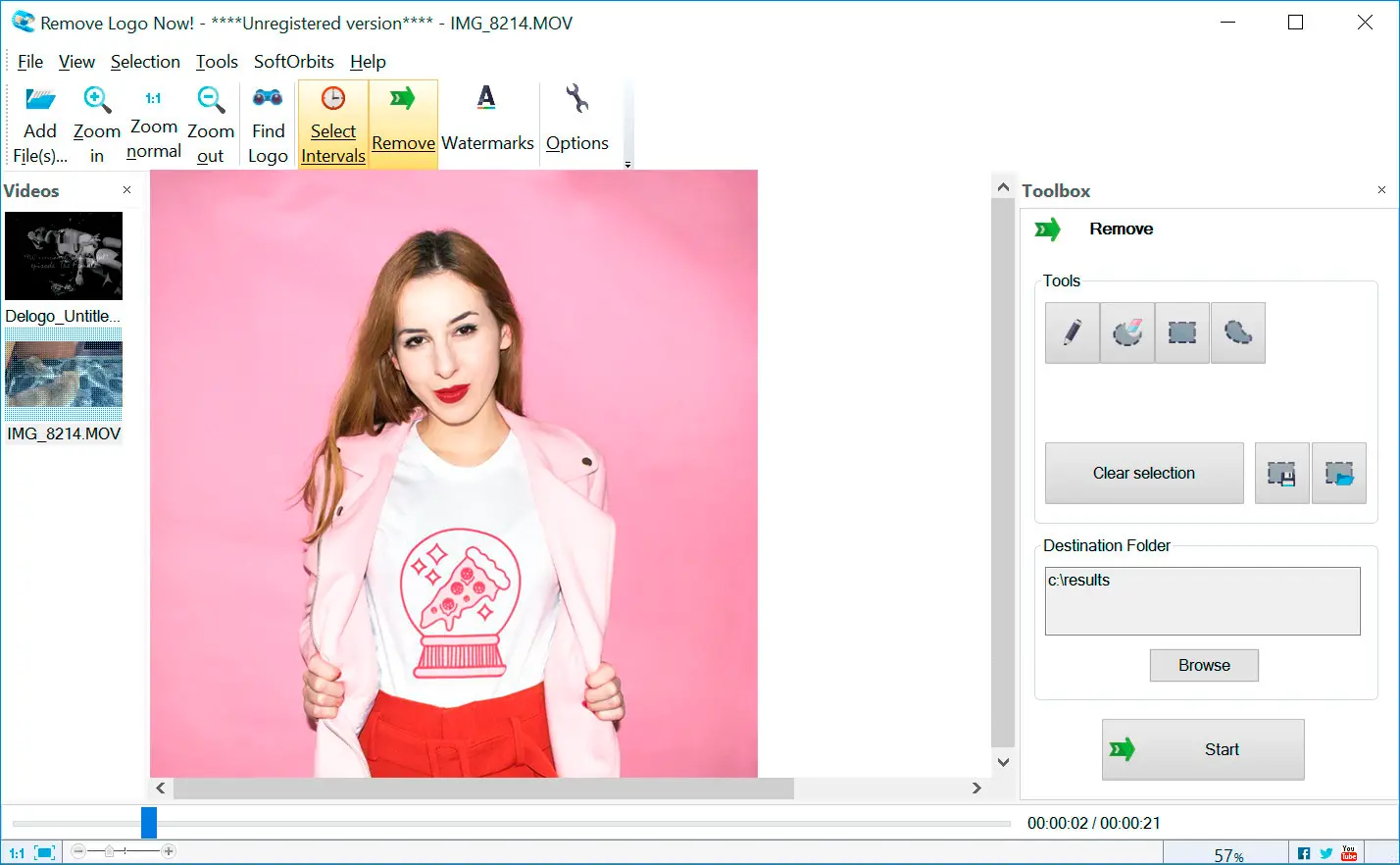 Remove Logo Now: 螢幕截圖.