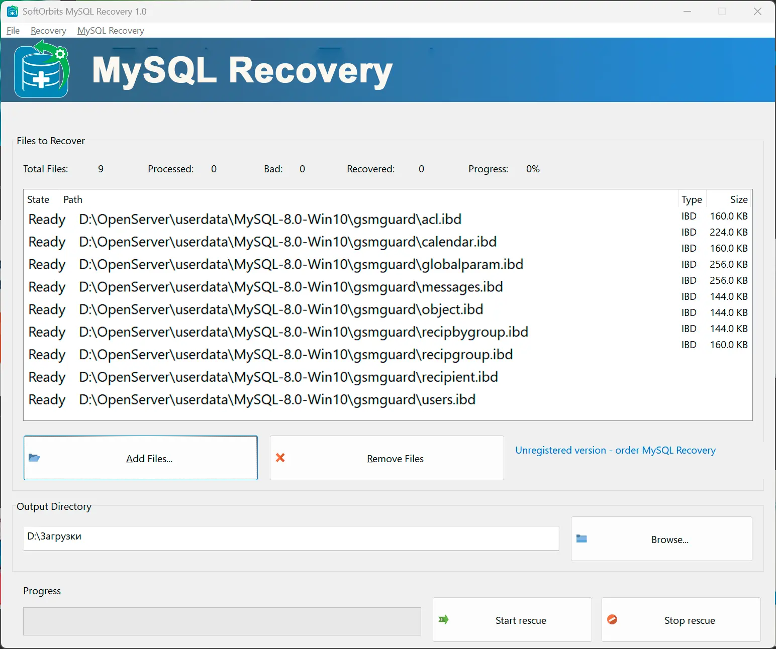 新增資料庫檔案.