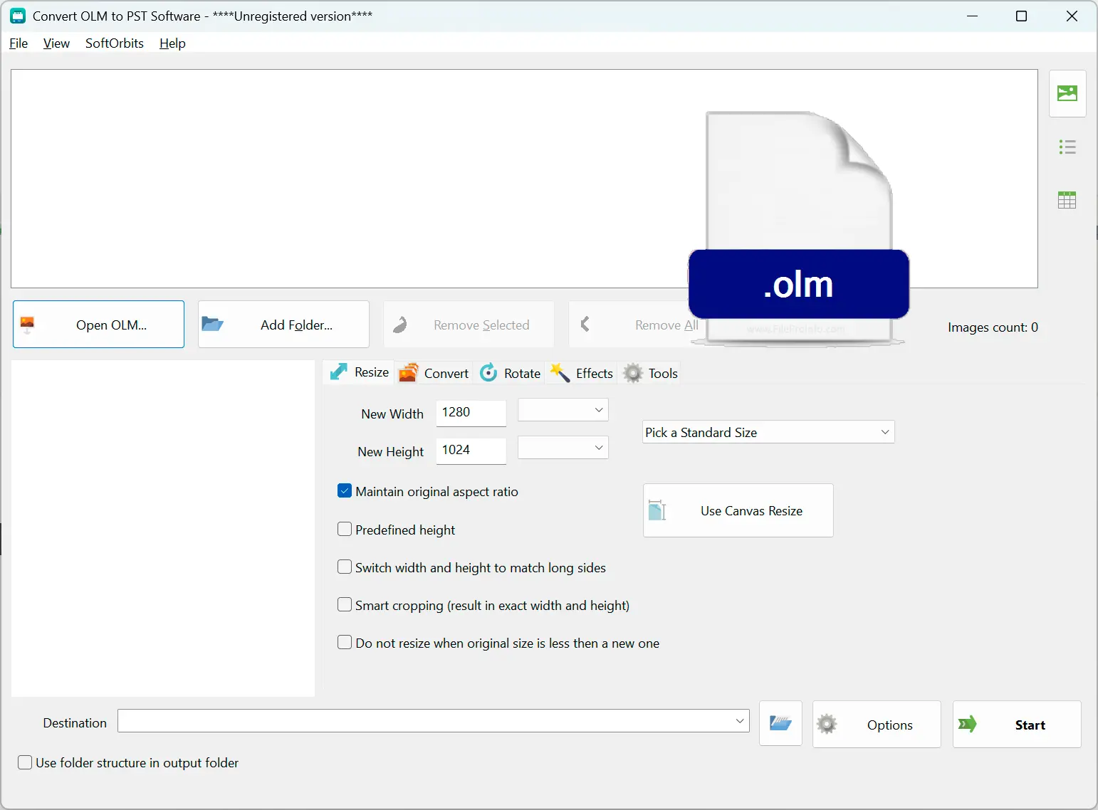 新增您的 OLM 檔案<br><br>.