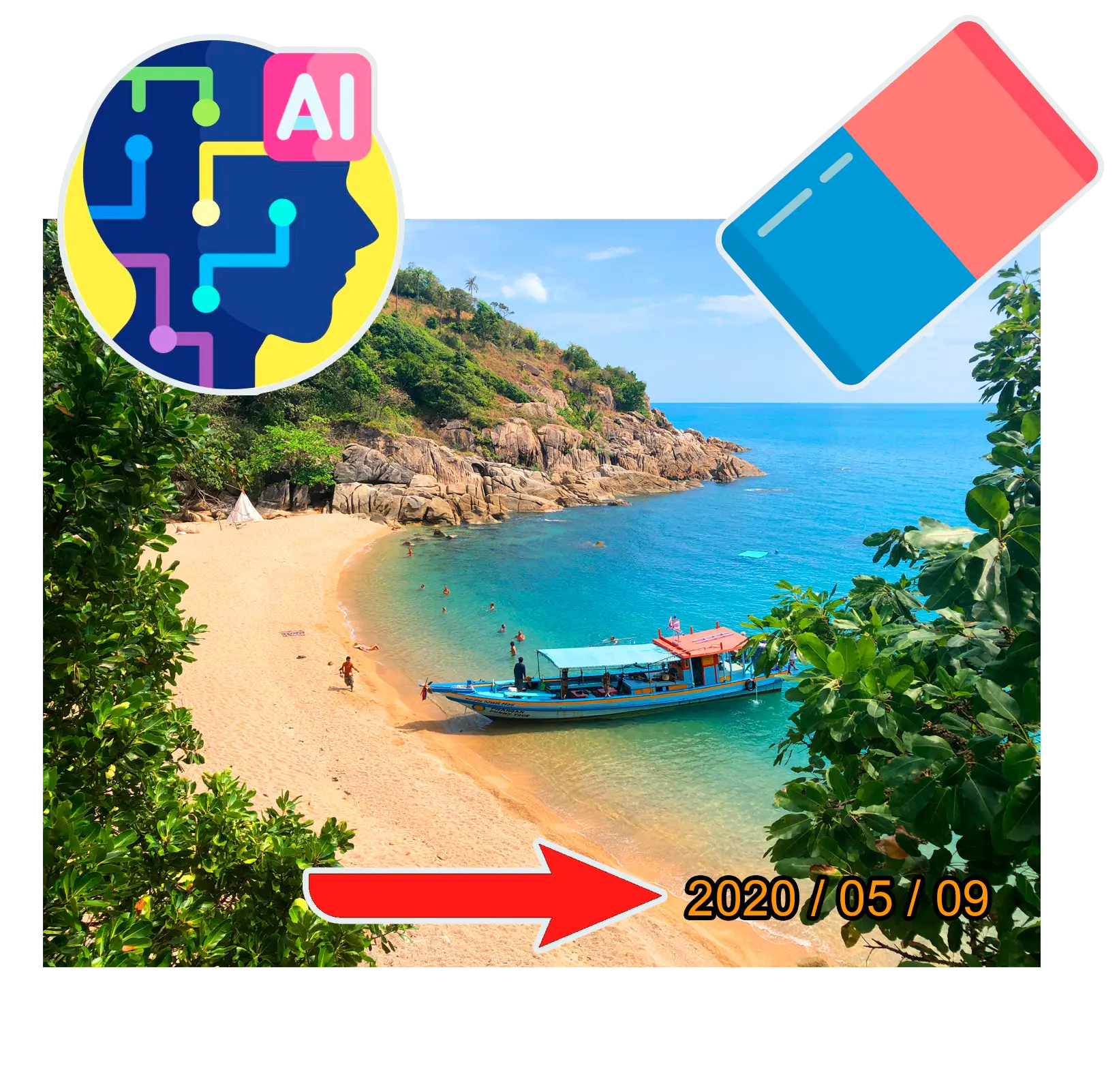 強大的 AI 浮水印偵測.