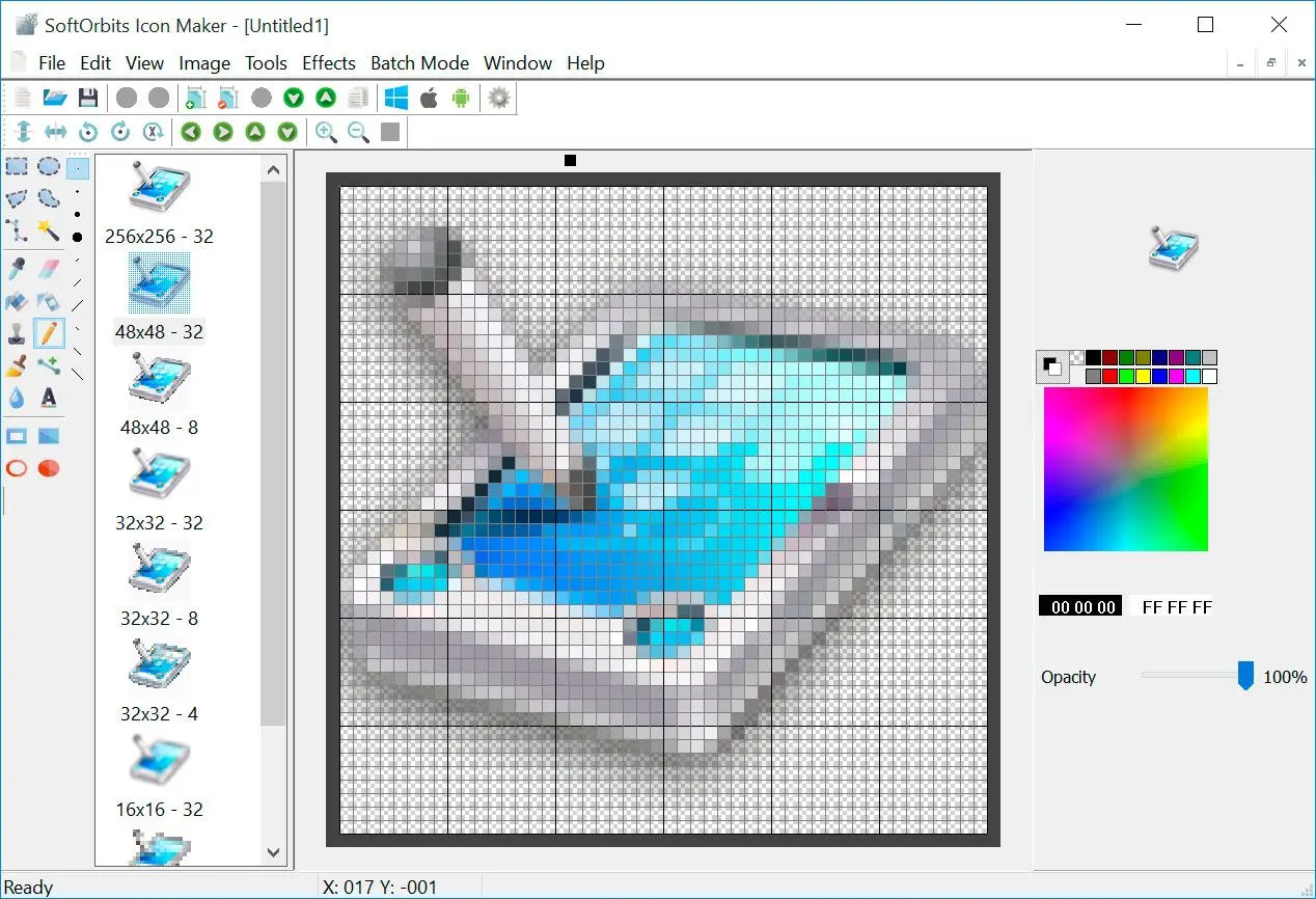 SoftOrbits Icon Maker 螢幕截圖.
